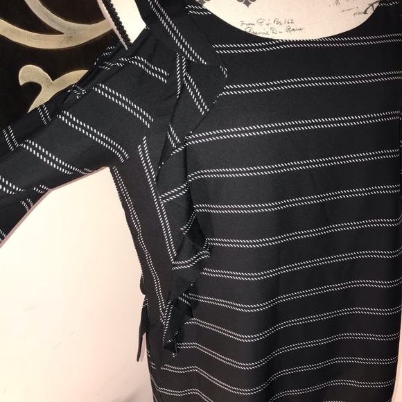 Chico’s medium striped blouse - Picture 4 of 5